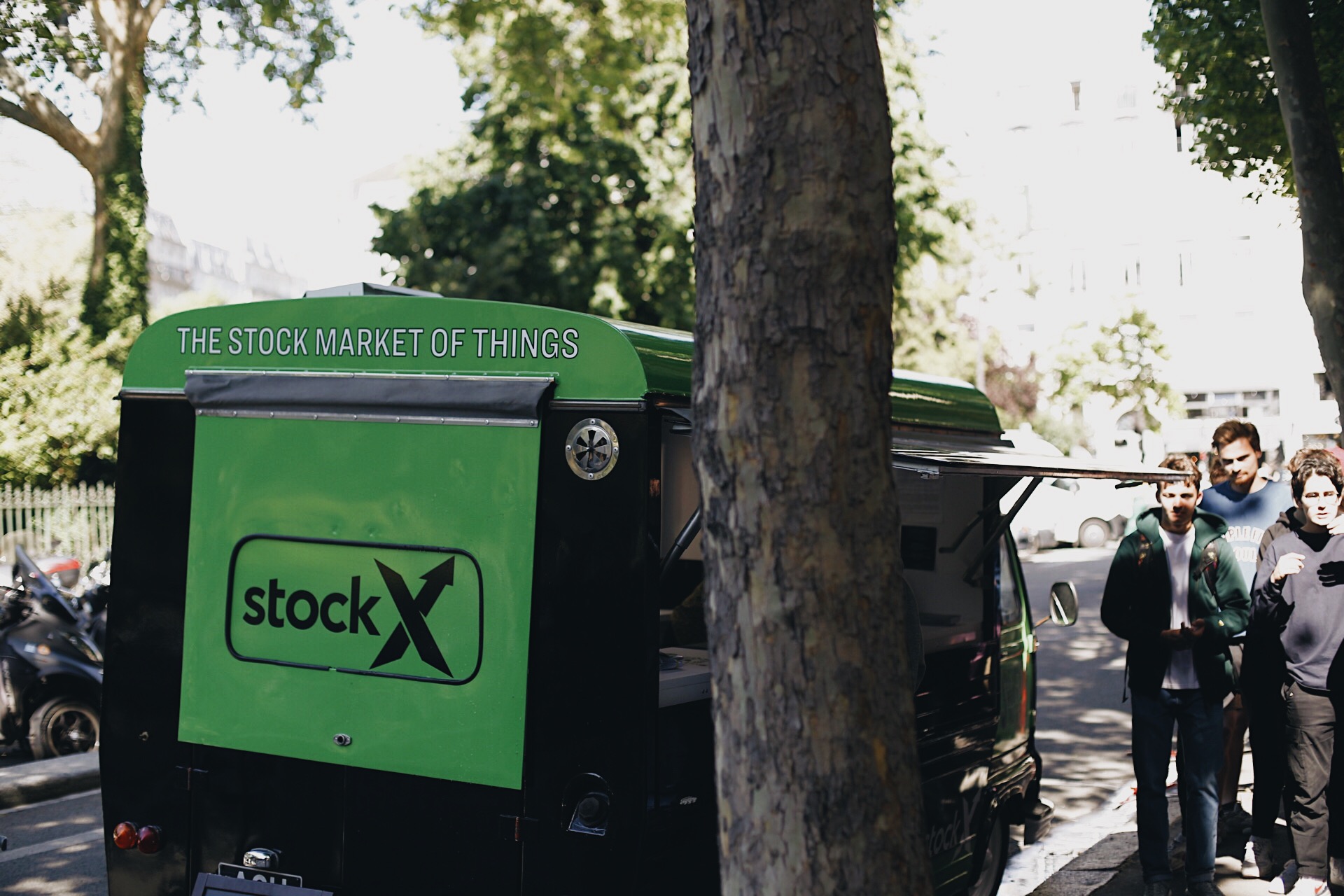 StockX Paris — night