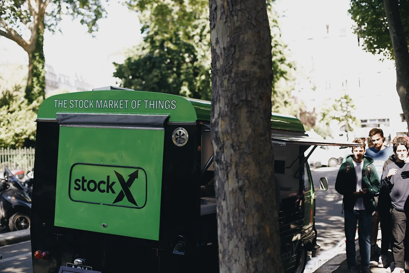 StockX Paris — night