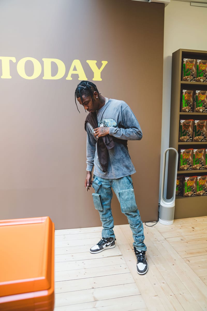 Travis inside the pop-up