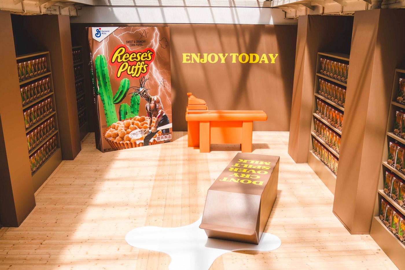 Cactus Jack cereal display