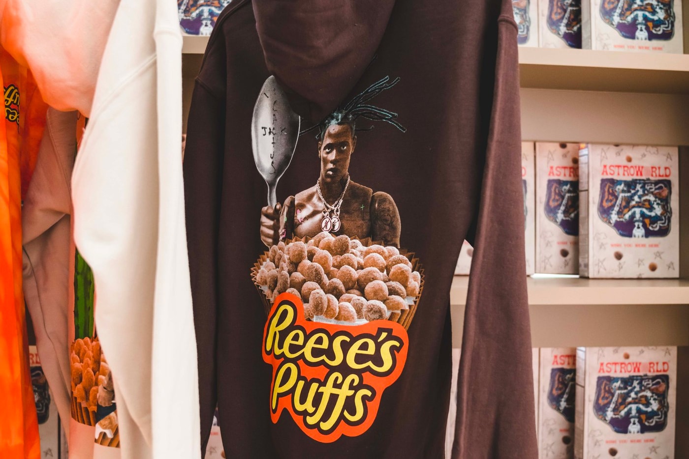 Cactus Jack Reese's Puffs hoodie